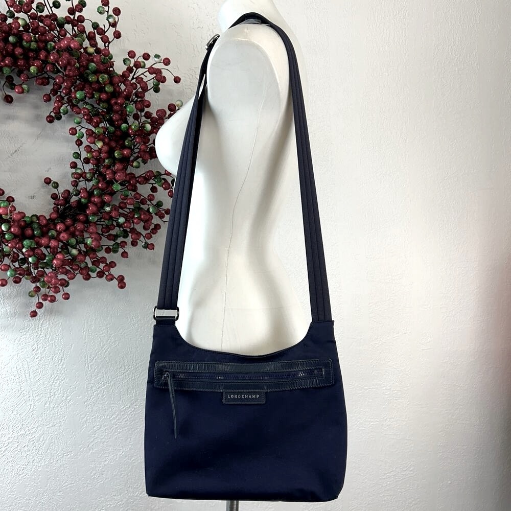 Longchamp Navy Crossbody Bag